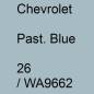 Preview: Chevrolet, Past. Blue, 26 / WA9662.